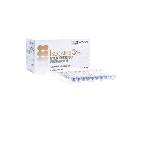 Anestesia Isocaine al 3% sin vasoconstrictor Novocol