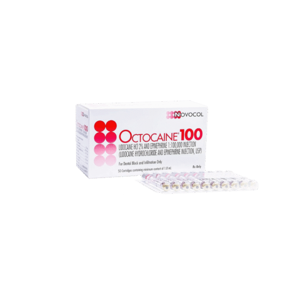 ANESTESIA OCTOCAINE 2% LIDOCAINA X 50 UND NOVOCO