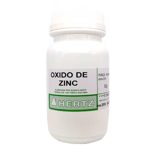 Oxido de Zinc 60 gr Hertz