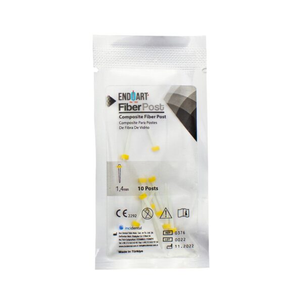 Postes Fibra de Vidrio Fiber post Endoart Incidental 1.4mm