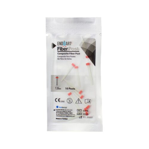 Postes Fibra de Vidrio Fiber post Endoart Incidental 1.6mm