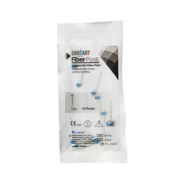 Postes Fibra de Vidrio Fiber post Endoart Incidental 1.8mm