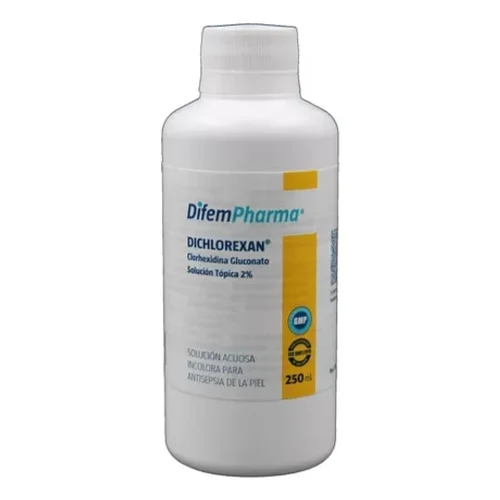 CLORHEXIDINA 2% FRASCO X 250 CC DIFEMPHARMA