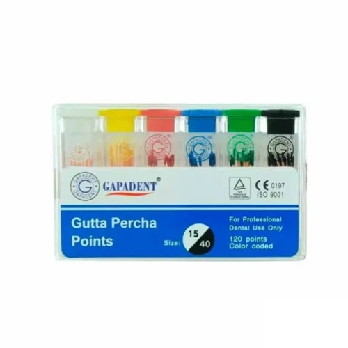 CONOS GUTAPERCHA N°15-40.02 CAJA X120 UND GAPADEN