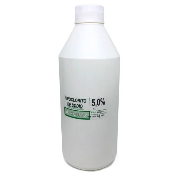 HIPOCLORITO DE SODIO HERTZ 5%