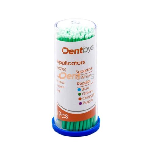 TIPS MICROBRUSH VERDE MEDIANO / REGULAR DENTBYS