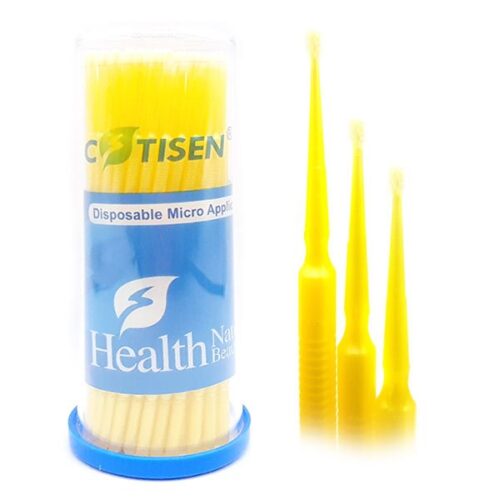 TIPS MICROBRUSH AMARILLO FINO COTISEN