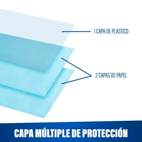 1725048164174-MKOOW1EGZJ-1-2 Babero Dental o Campo de Trabajo Impermeable 33x45cm 100 Unds DESECHABLES CRANBERRY